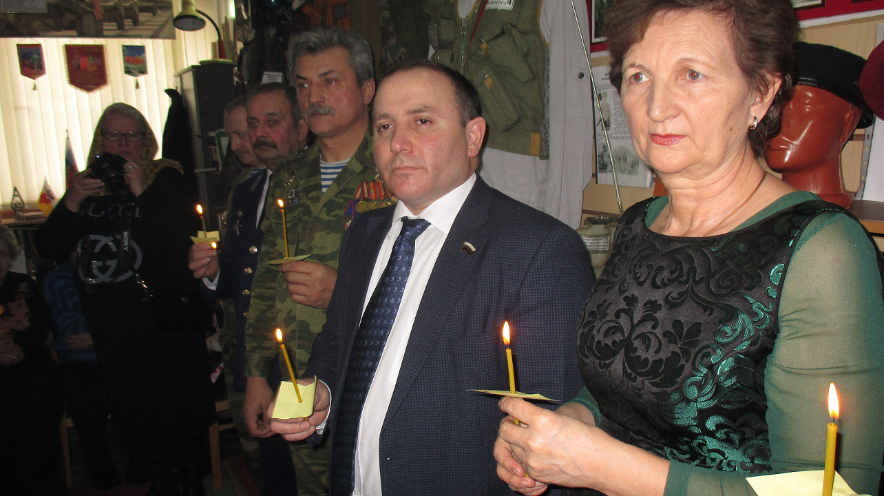 В Прикубанском округе священнослужители Свято-Георгиевского храма отслужили литию по погибшим воинам-интернационалистам