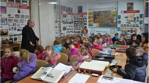 Воспитанники детских садов посещают музеи боевой славы