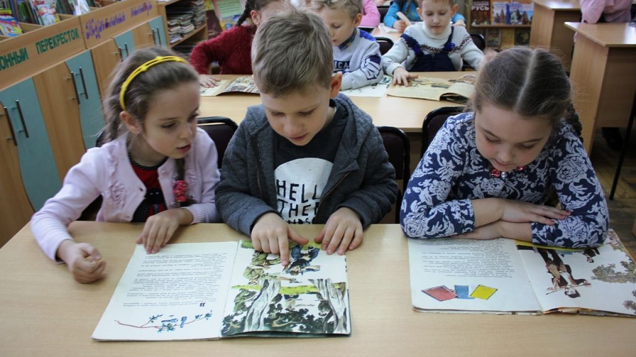 Экскурсия в детскую библиотеку им. К. И. Чуковского прошла для дошкольников Западного округа