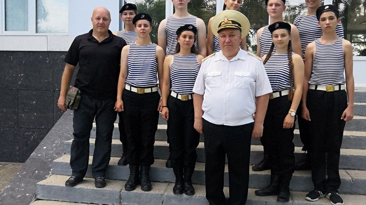 Юнармейцы Детского морского центра стали призерами «Морской зарницы Кубани»