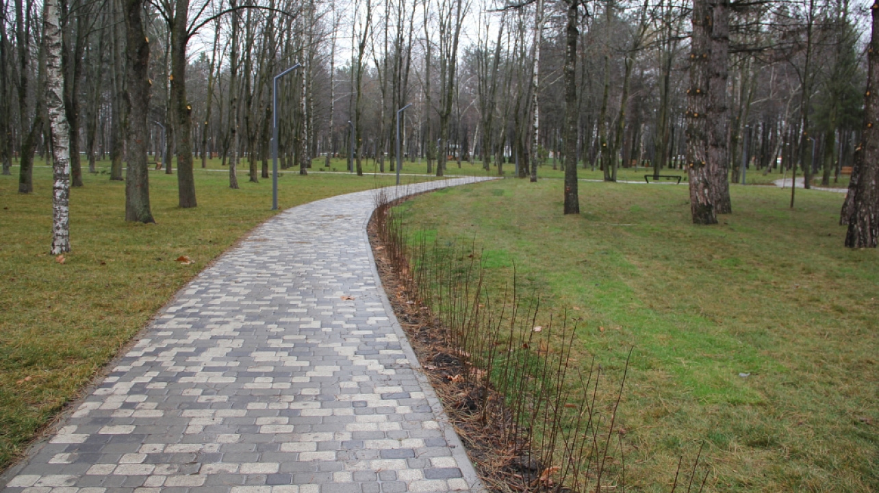 В Краснодаре завершили благоустройство зеленых зон по нацпроекту «Жильё и городская среда»