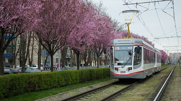 В Краснодаре 22 апреля временно изменится работа трёх трамвайных маршрутов