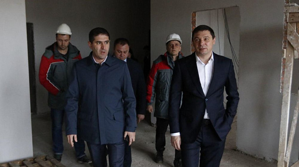 Новый детский сад по ул. им. Евгении Жигуленко в Краснодаре готов на 70%