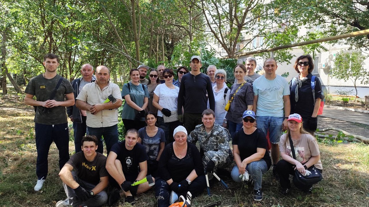 Общегородской субботник прошёл в Прикубанском округе