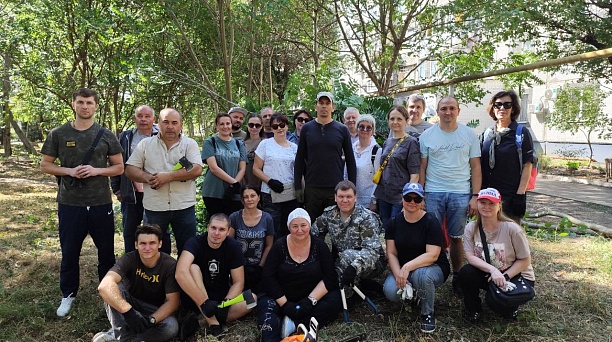 Общегородской субботник прошёл в Прикубанском округе