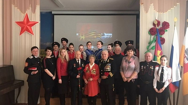 Казачата встретились с ветеранами