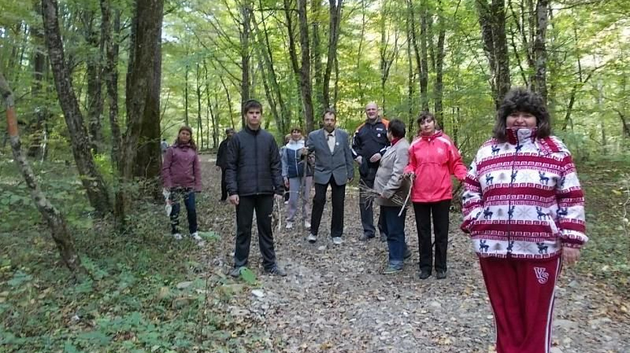 Члены окружной общественной организации «Всероссийского общества инвалидов» побывали в урочище Поднависла