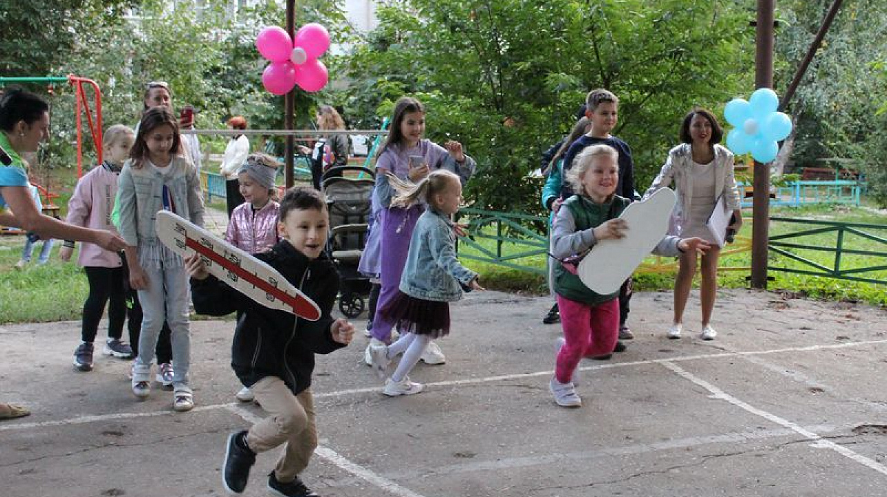 В Центральном округе проходит череда детских праздников