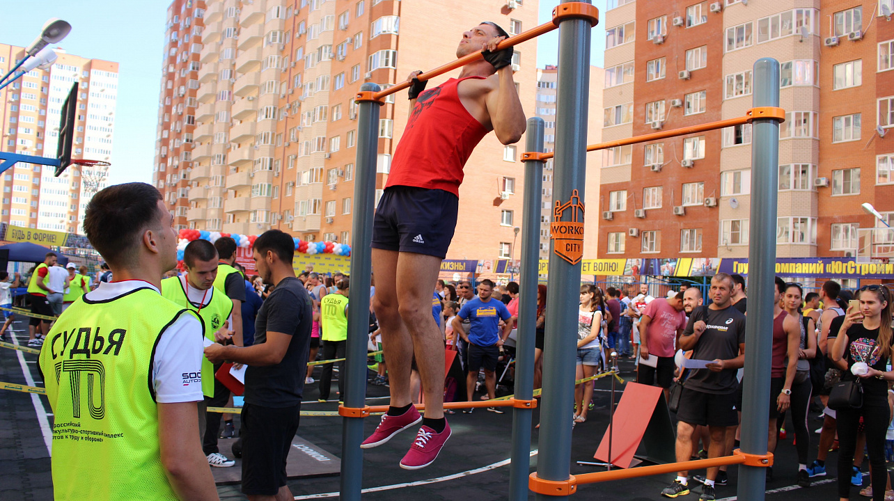 Жители ЖК «Панорама» начали выполнять нормативы ГТО