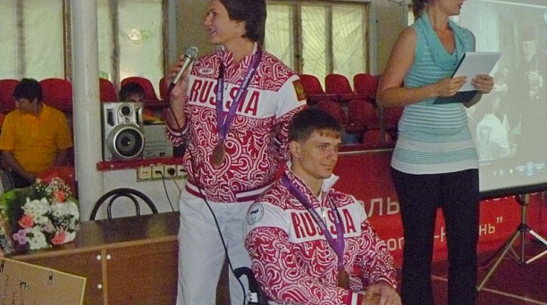 Члены общественной организации инвалидов Центрального округа приняли участие в Спартакиаде по легкой атлетике