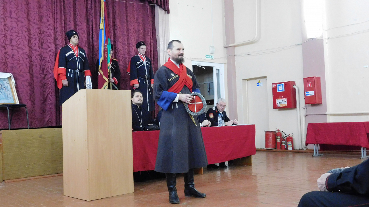 Состоялся отчетный годовой сбор казаков Пашковского станичного казачьего общества.