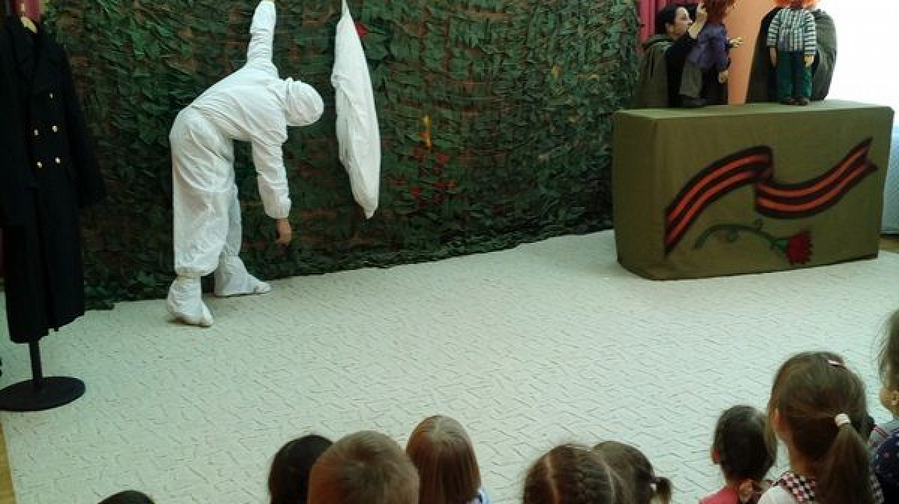 В детском саду № 116 прошел спектакль «Дети войны»