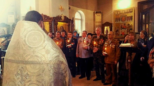 Панихида о погибших воинах прошла в Краснодаре