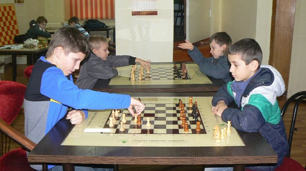 Юные шахматисты Юбилейного микрорайона вышли на товарищеский  турнир