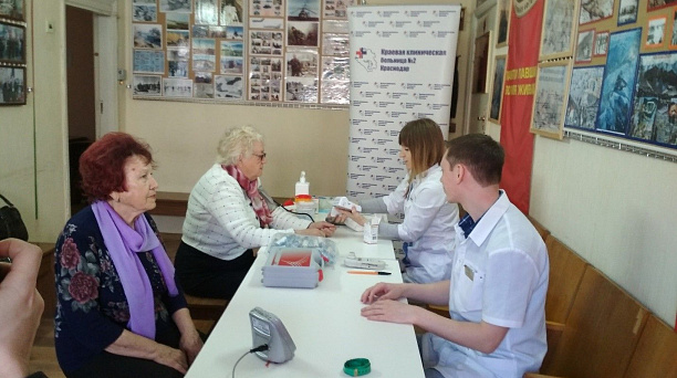 В Международный день здоровья в территориальном центре №27 организовали бесплатный приём терапевта