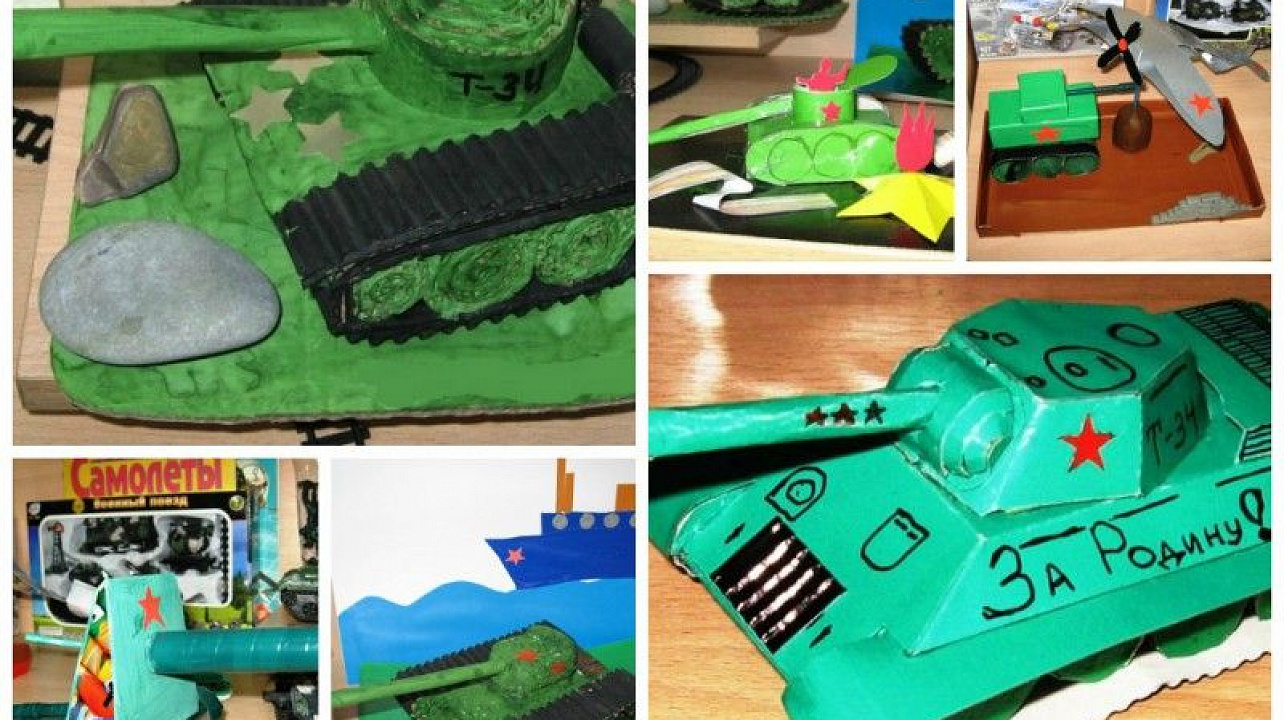 Детские сады Западного округа открыли выставки ко Дню Победы