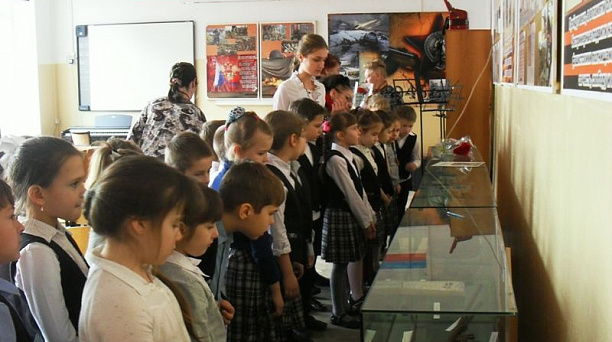 Музей боевой славы школы № 5 приглашает посетителей