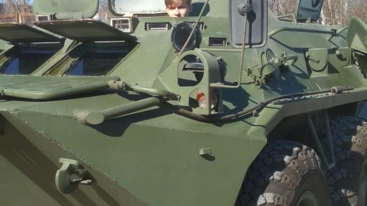 Казаки и ученики школы № 60 посетили воинскую часть