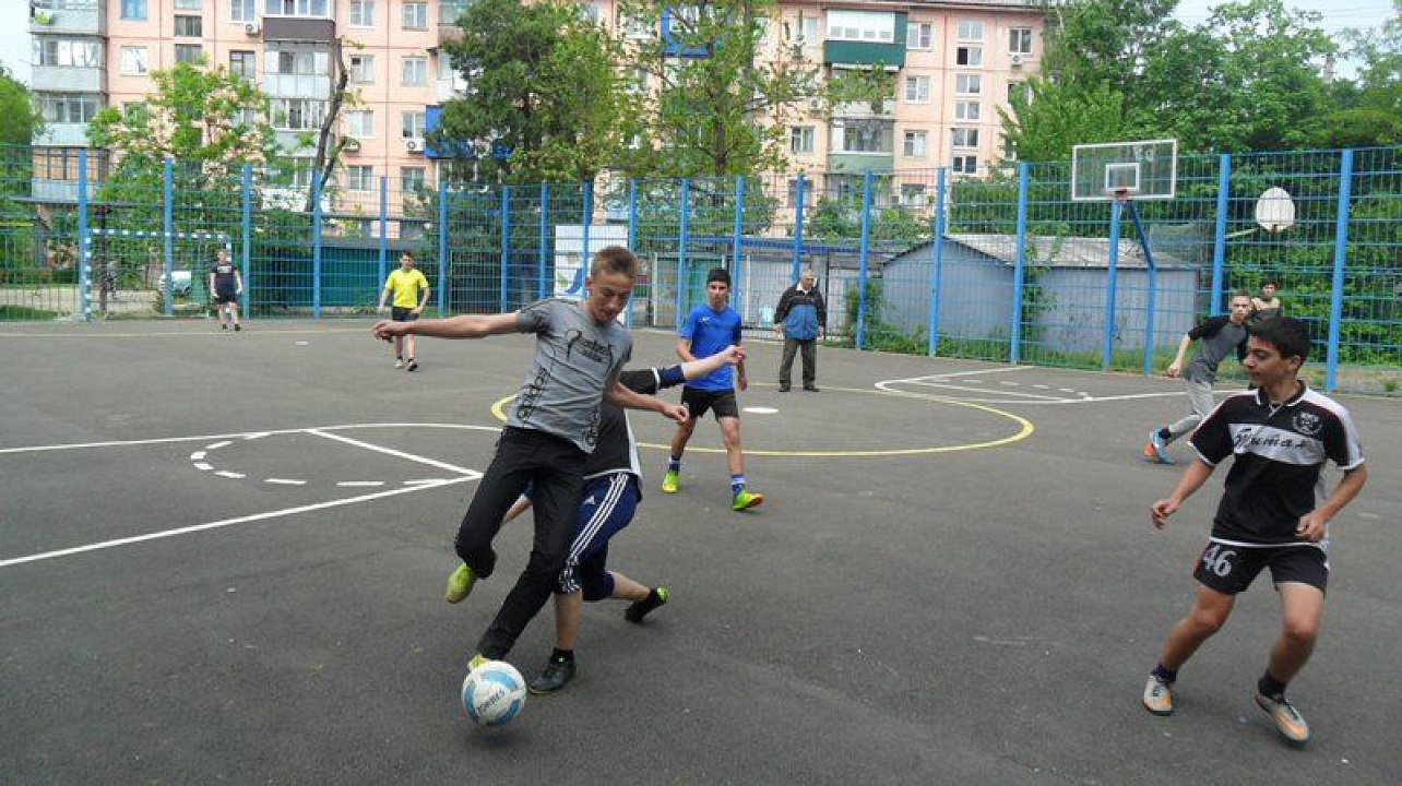 В Центральном округе прошел турнир по футболу среди дворовых команд