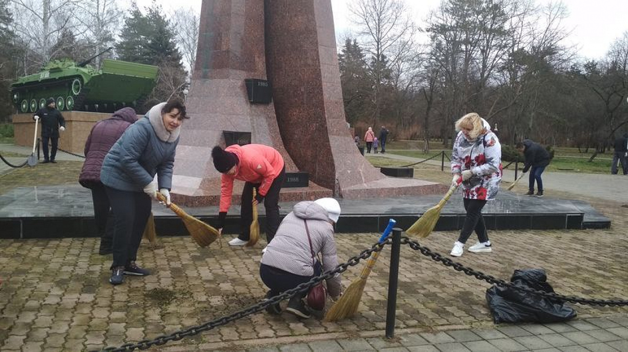 Центральный округ принял активное участие в акции «Наведем порядок»