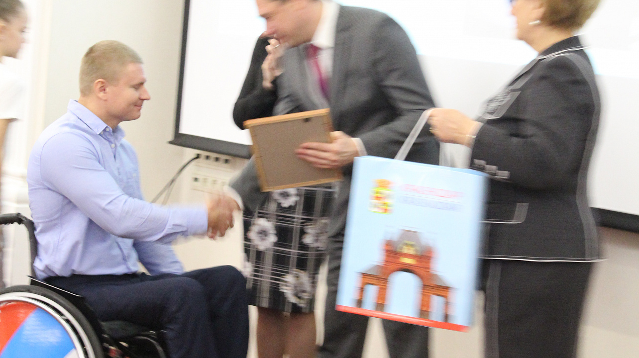 Спортивные итоги года подвели в Краснодаре. Атлетов и тренеров поблагодарил за достижения и поздравил с наступающим 2018 годом мэр Евгений Первышов. Часть 2.