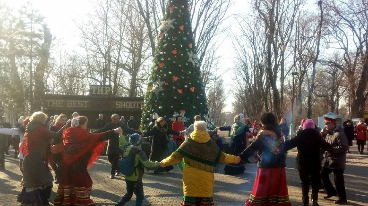 В Центральном округе прошла череда новогодних и рождественских  праздников