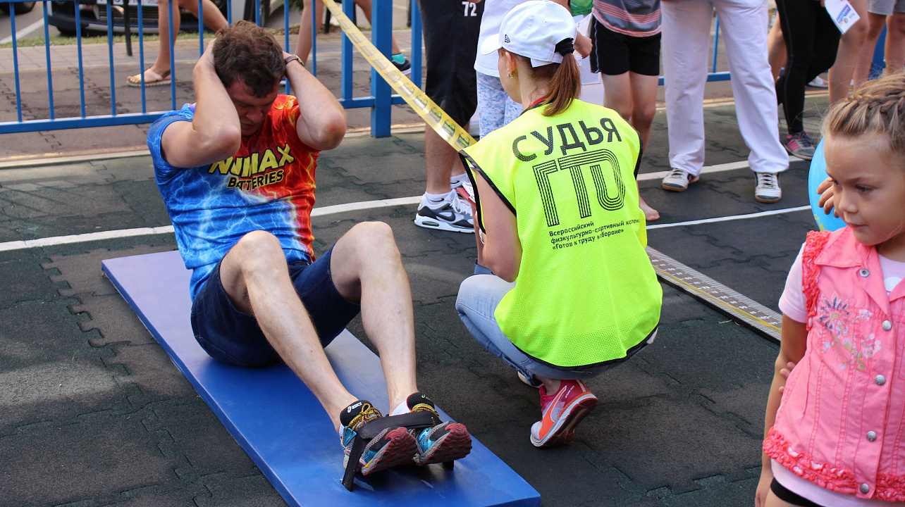 Жители ЖК «Панорама» начали выполнять нормативы ГТО