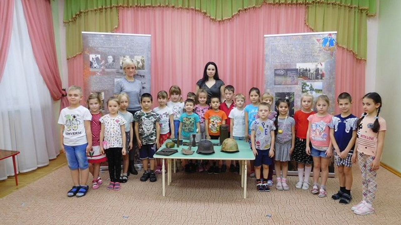 Музей имени Е.Д.Фелицына побывал с передвижной выставкой в детском саду № 70