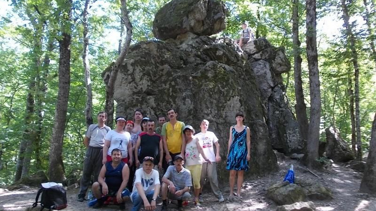 Инвалиды Центрального округа покорили «Мастерскую Дольменов»