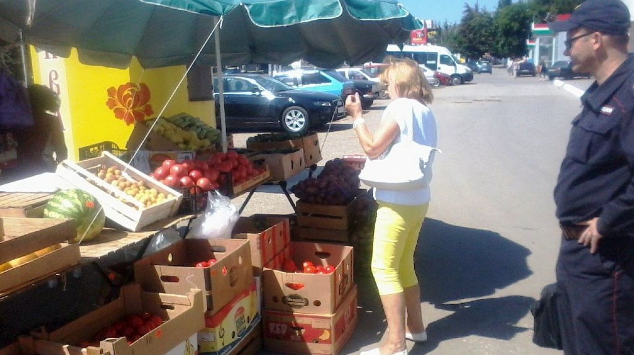 В Западном округе продолжаетися борьба с несанкционированной торговлей