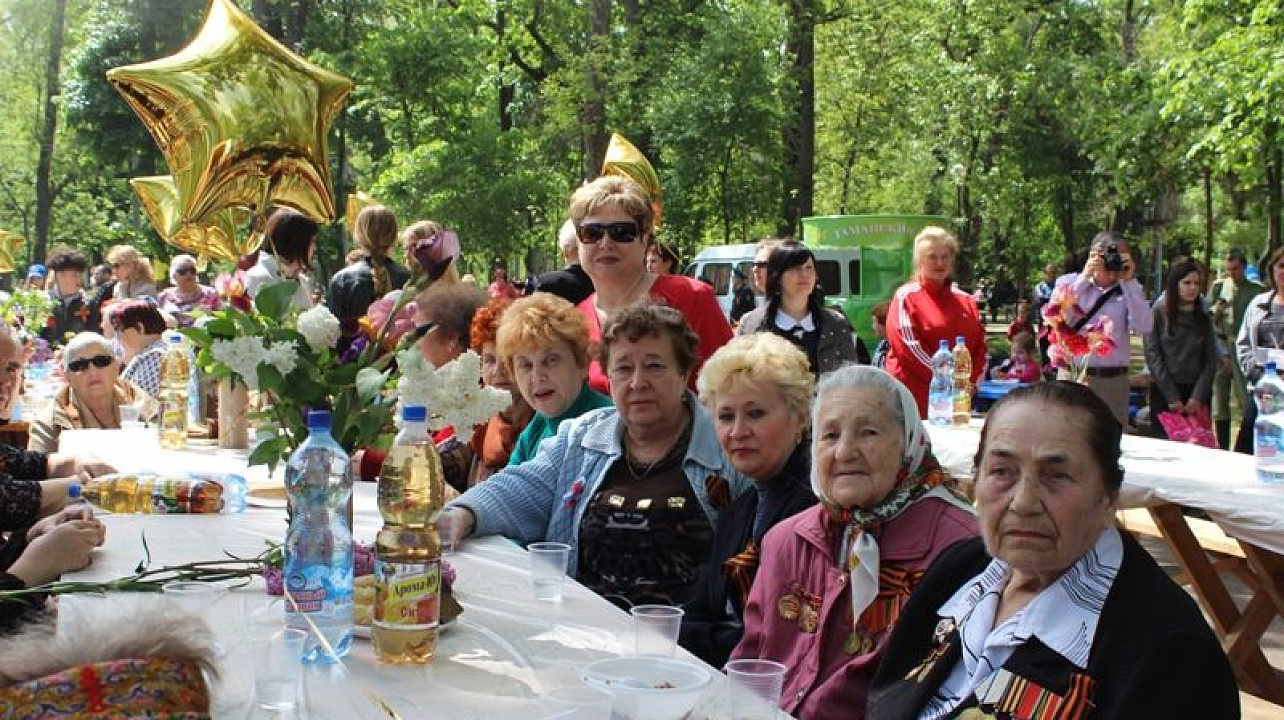 Центральный округ отметил День Победы