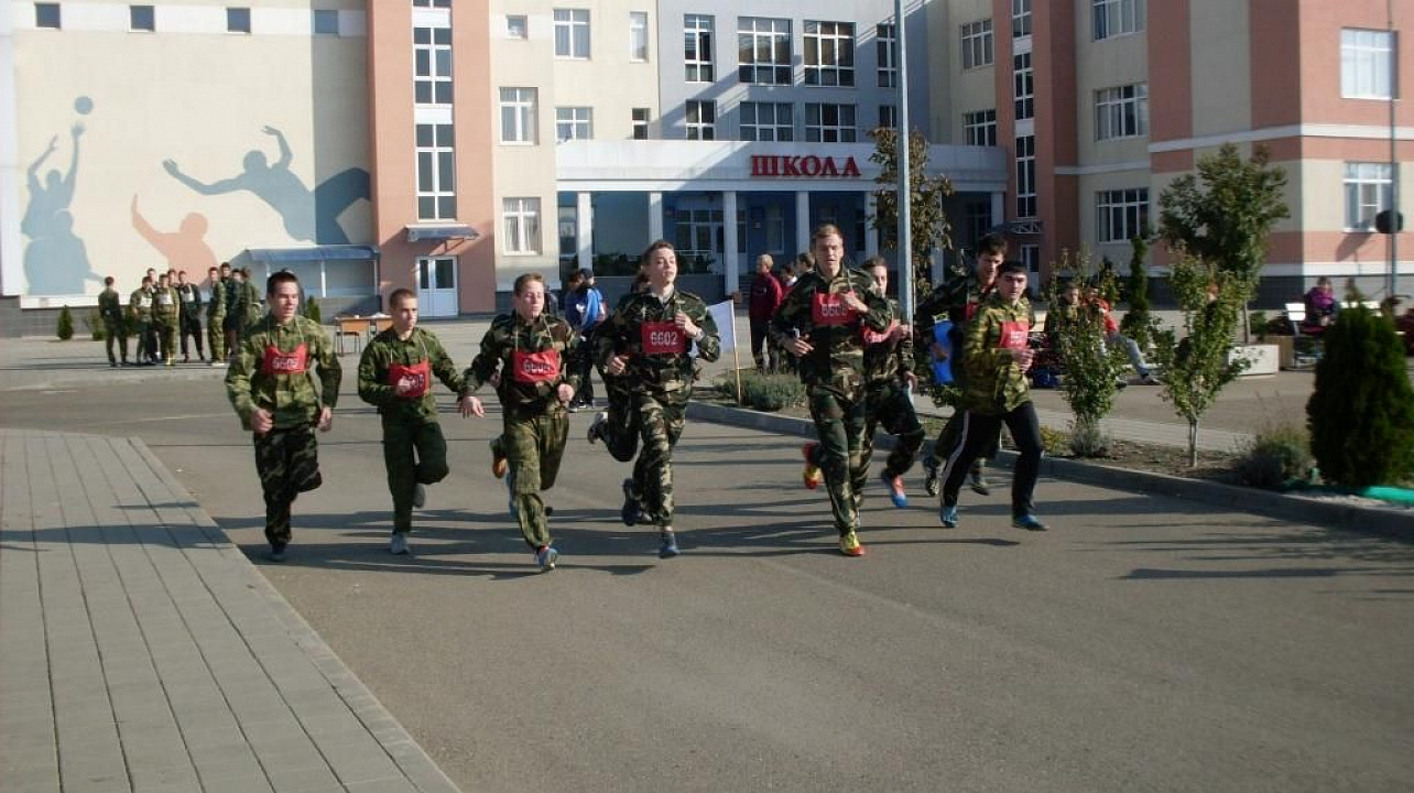 Прикубанские юноши допризывного возраста соревновались в кроссе