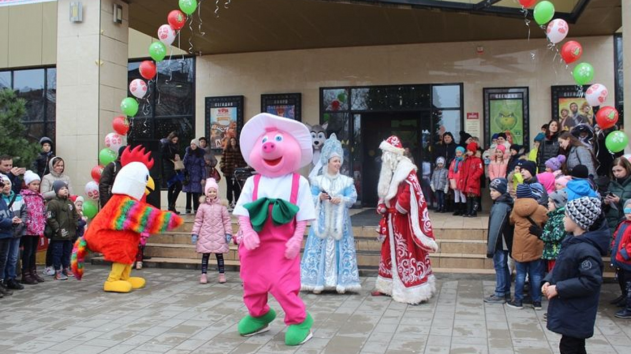 В Центральном округе прошел новогодний праздник
