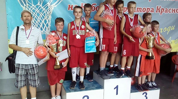 Команда Краснодара заняла второе место по стритболу на Кубок губернатора