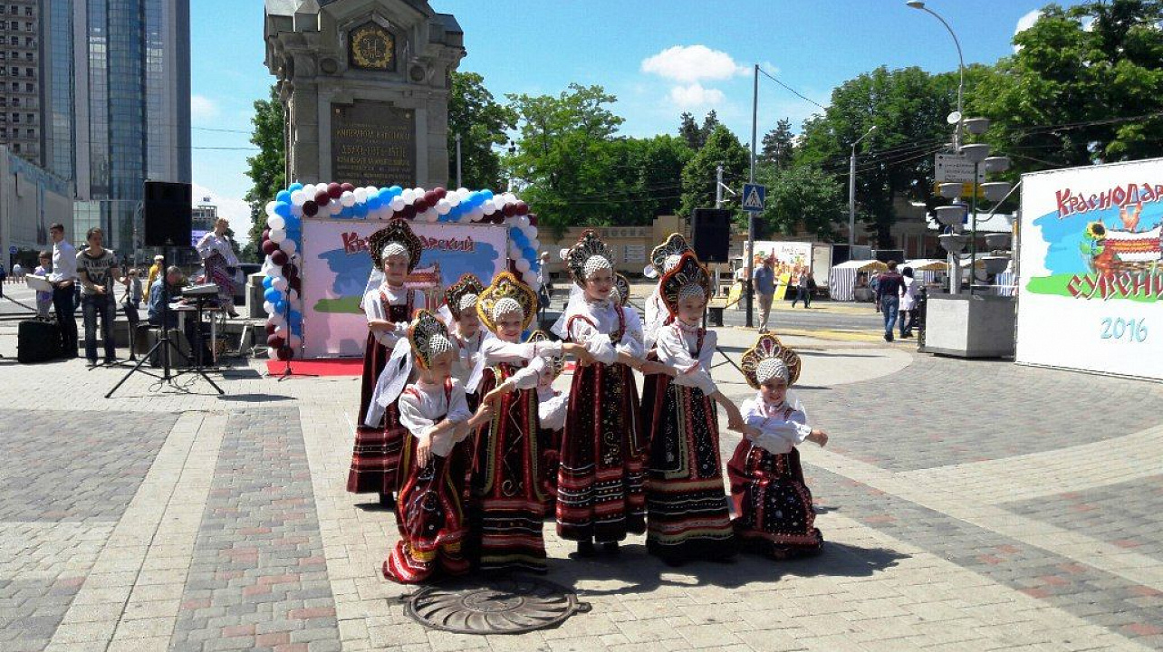 открытие ярмарки «Краснодарский сувенир»