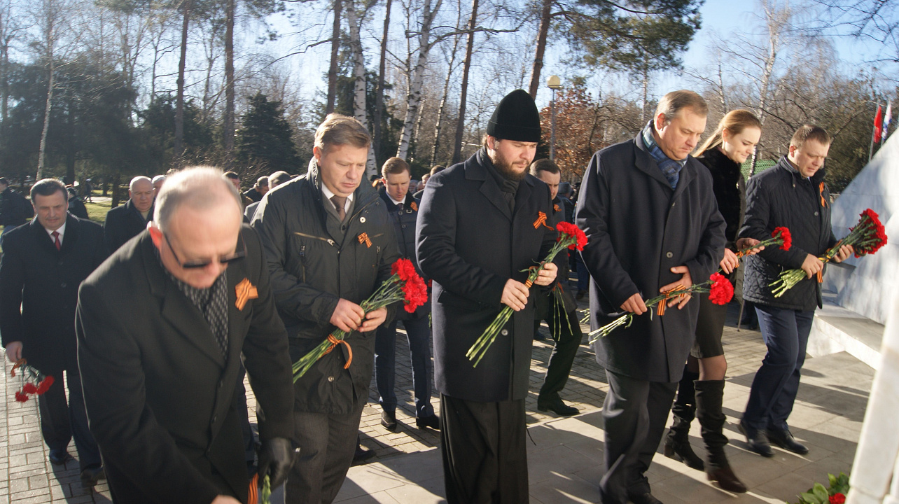 Жители Западного округа приняли участие в торжественном открытии месячника оборонно-массовой и военно-патриотической работы