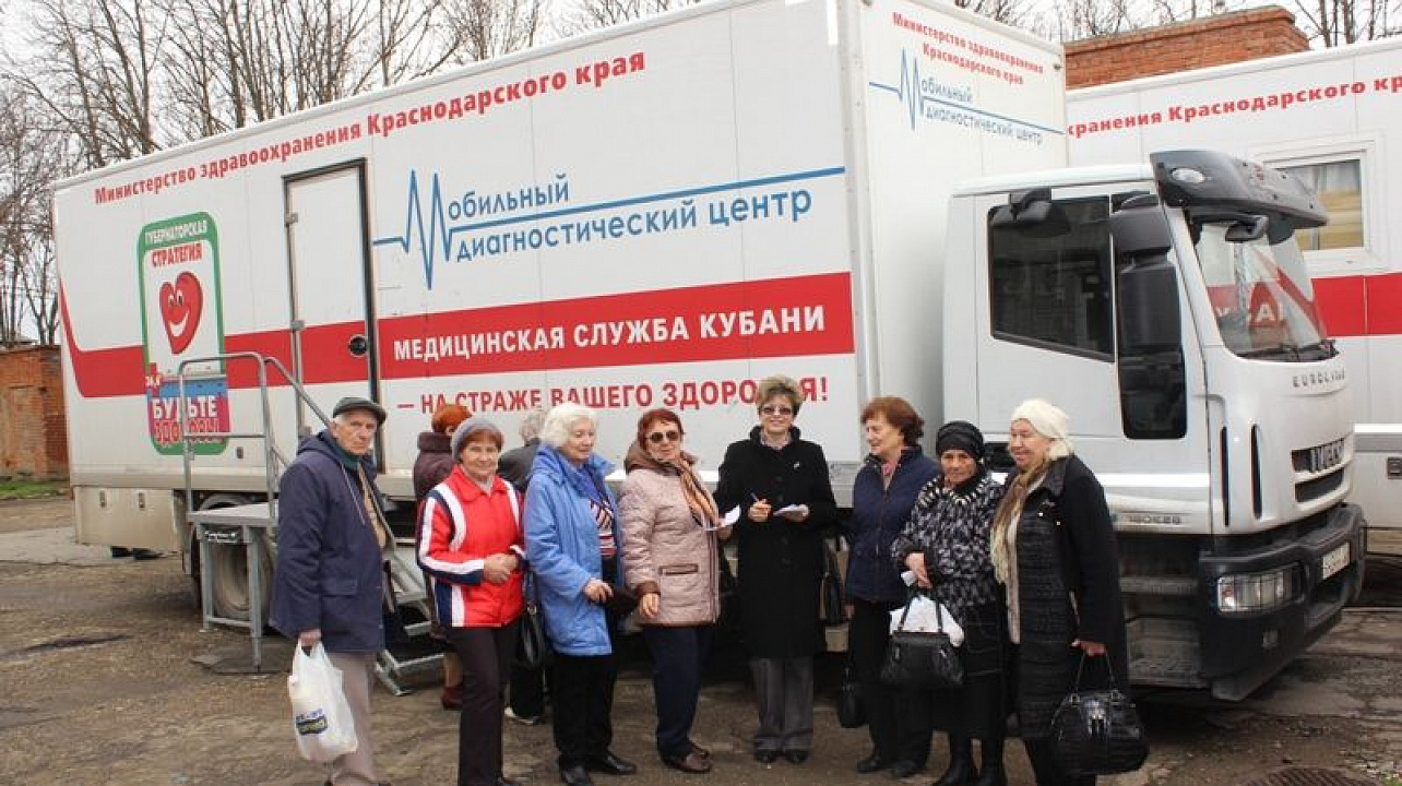 Жители Центрального округа прошли обследование в Мобильном центре Краевой клинической больницы №1 им. проф. С.В.Очаповского