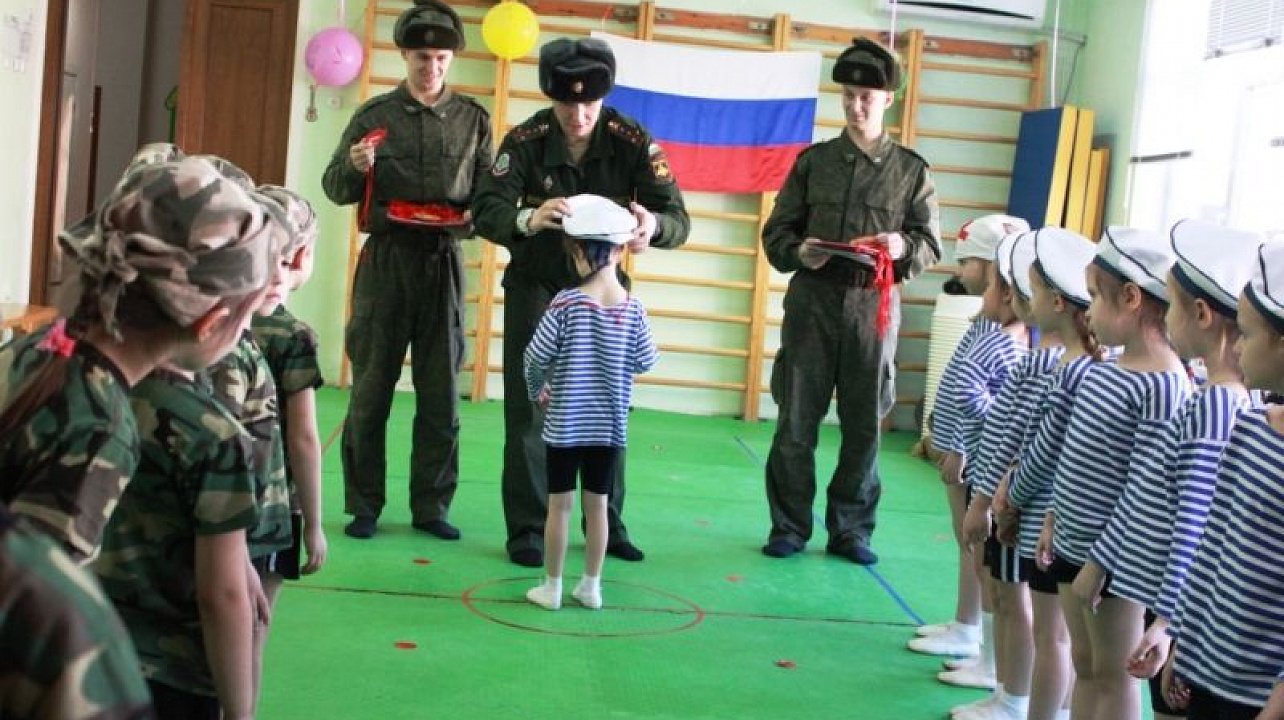 В детском саду № 115 прошла военно-спортивная игра