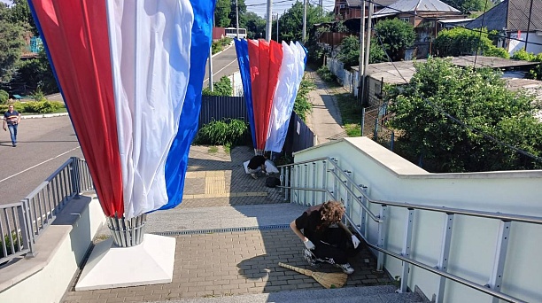 В преддверии Дня памяти и скорби на территории Карасунского округа проведены субботники 