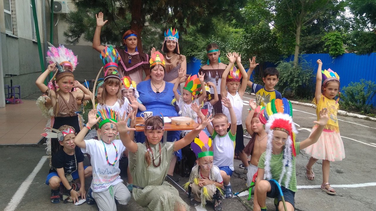 В детском саду Западного округа прошло «Великое состязание индейских племён»