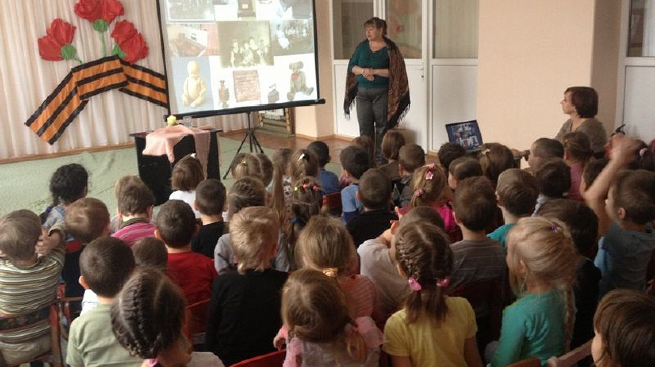 Воспитанники детсада № 164 Западного округа узнали о блокадном Ленинграде