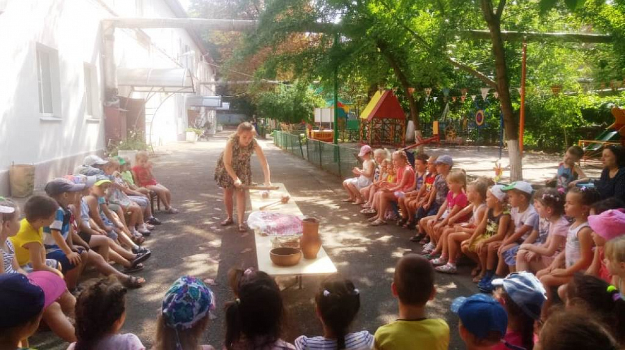 В детсаду № 48 прошла выездная выставка