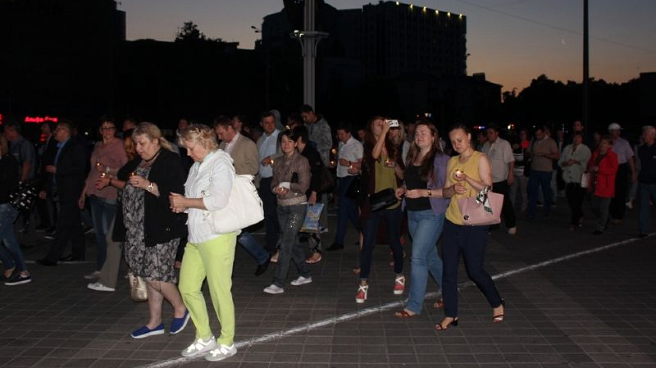 Центральный округ принял участие во Всероссийской акции «Свеча памяти»