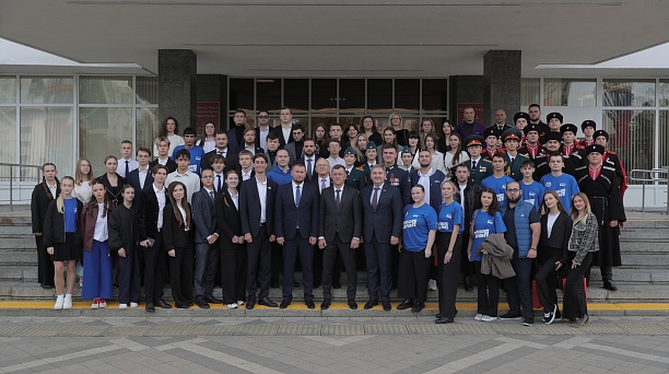 В Краснодар для обмена опытом приехала делегация ЛНР во главе с Председателем Народного Совета Республики