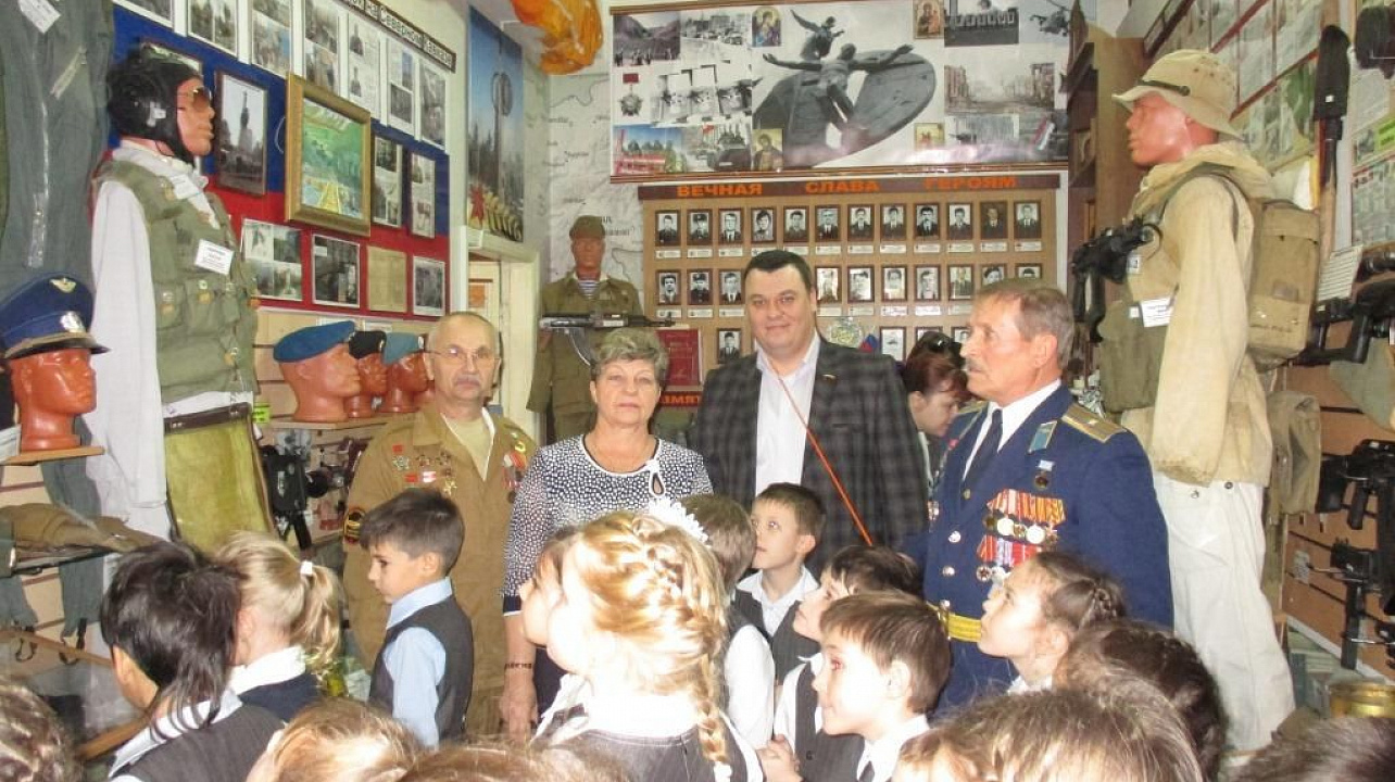 В музее Боевой Славы воинов-интернационалистов провели урок мужества, посвященный контртеррористической операции на Северном Кавказе