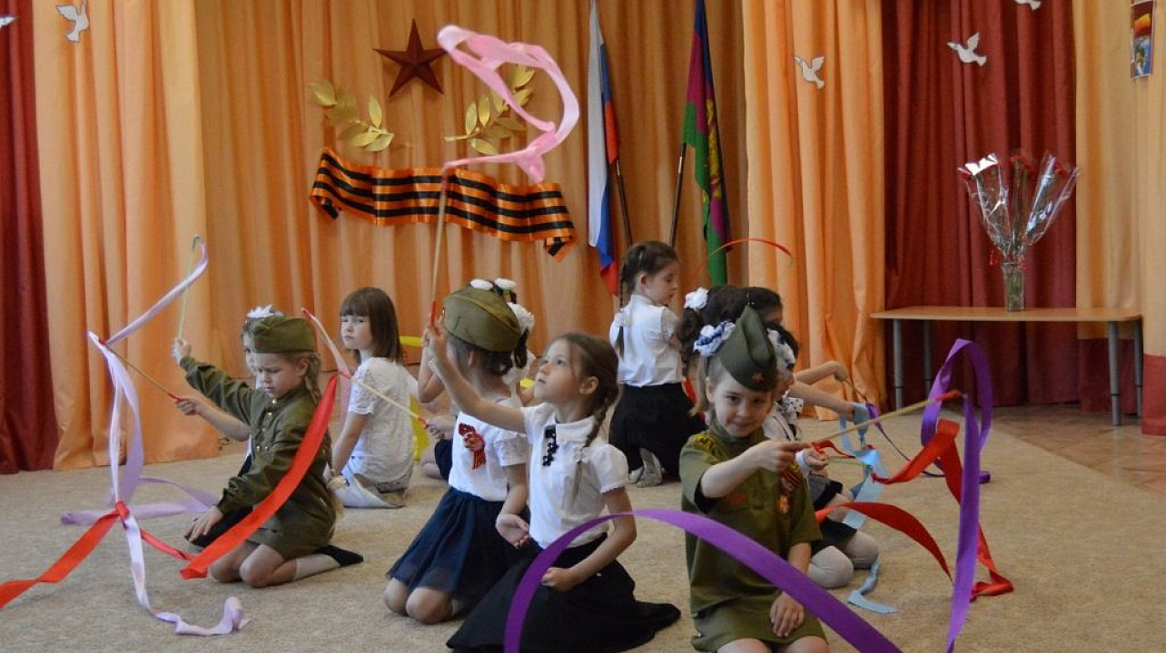 В детском саду № 11 Западного округа  прошло торжественное мероприятие ко Дню Победы