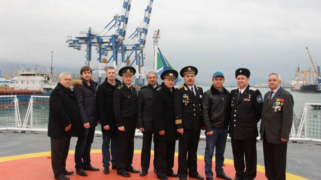 Краснодарская делегация побывала в гостях на подшефном ПСКР «Краснодарец»