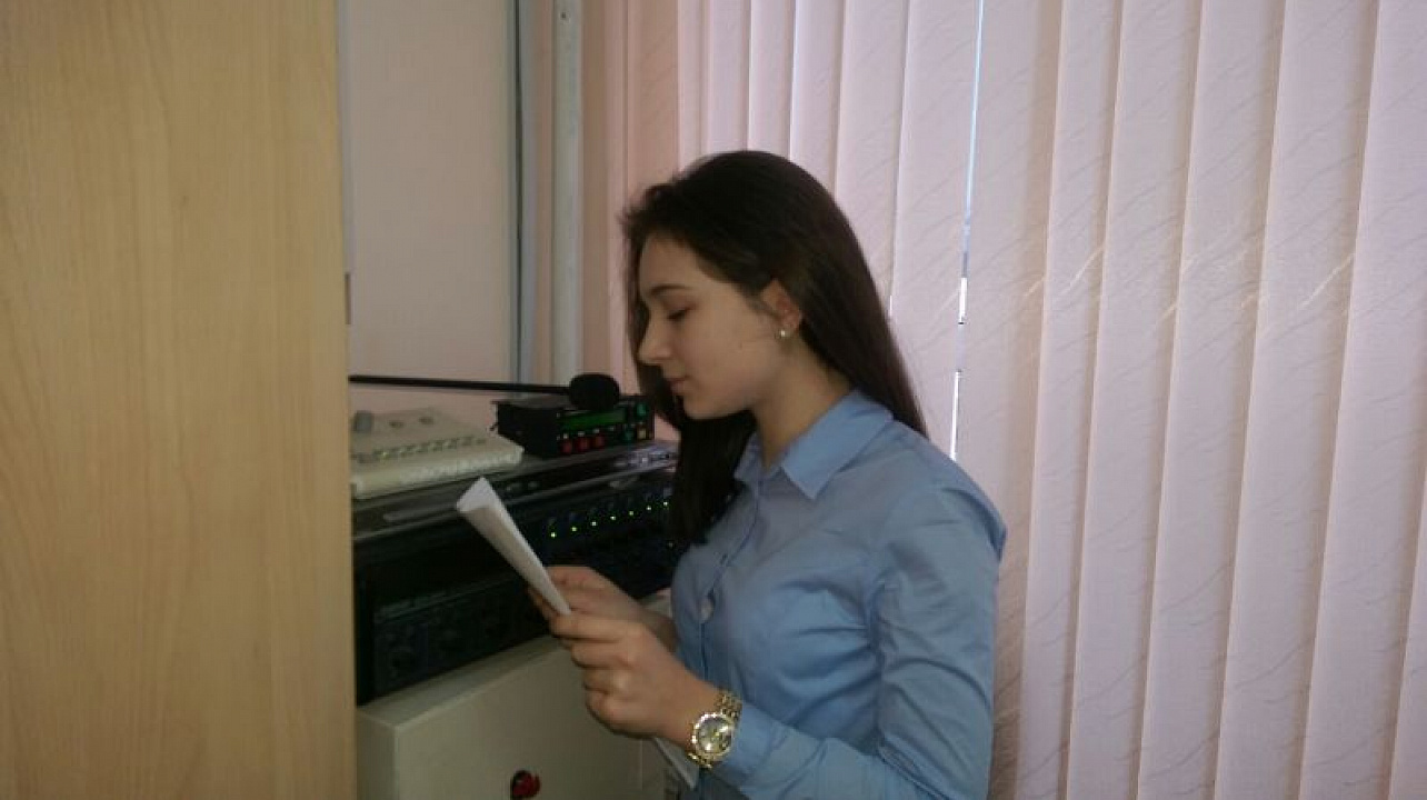 В школе № 43 прошел радиоэфир, посвященный Сталинградской битве