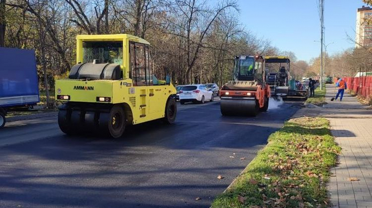 Ремонт улицы Зиповской идет полным ходом