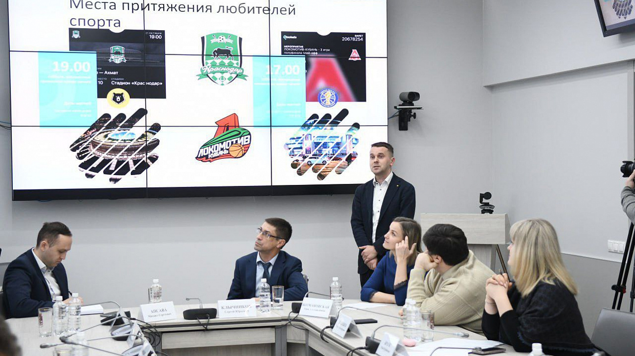 Краснодарские участники конкурса «Лидеры Кубани» презентовали свои проекты Евгению Наумову